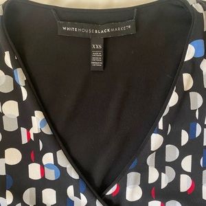 White House Black Market XXS Reversible Dress